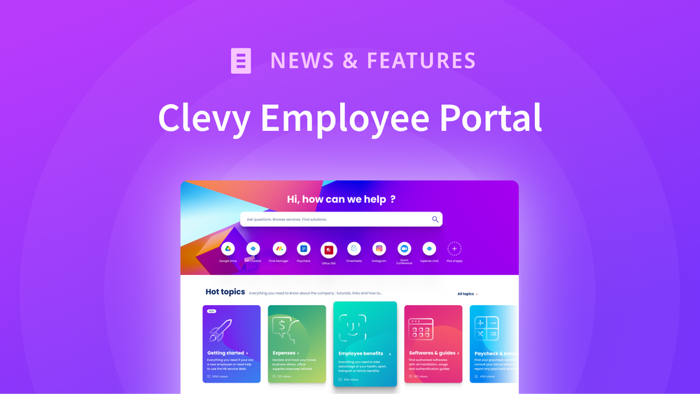Clevy Employee Portal